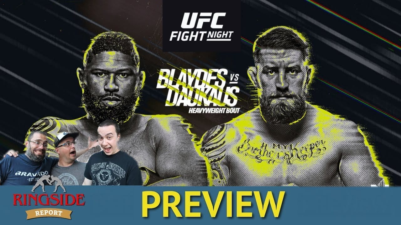 Ringside Report March 24: UFC Columbus preview