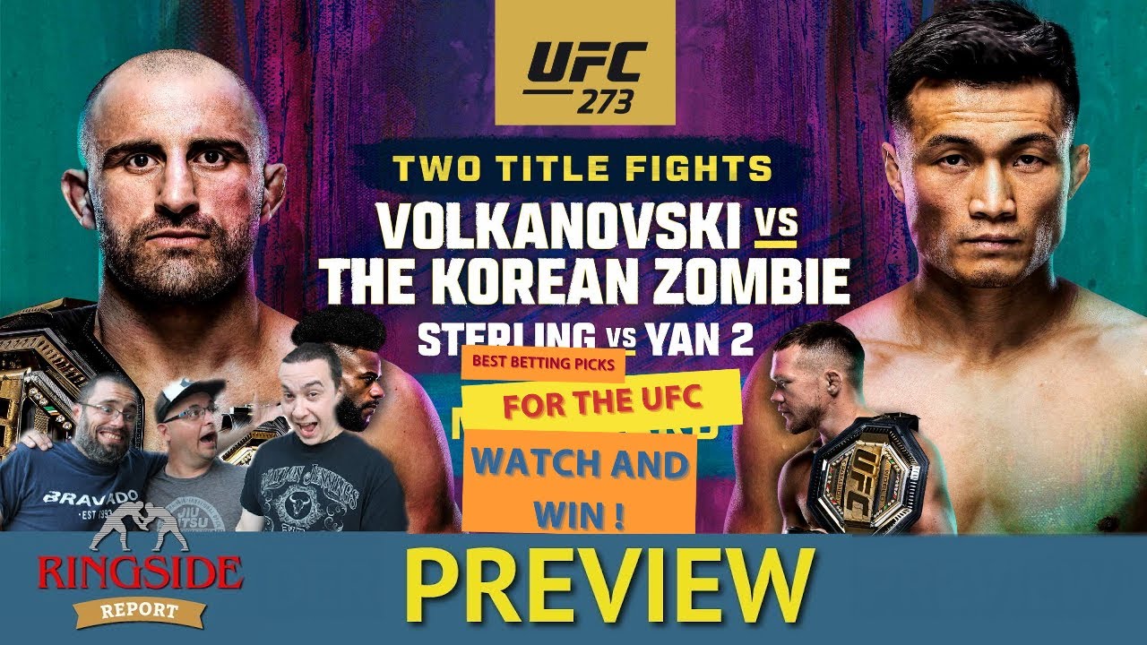 UFC 273 Preview