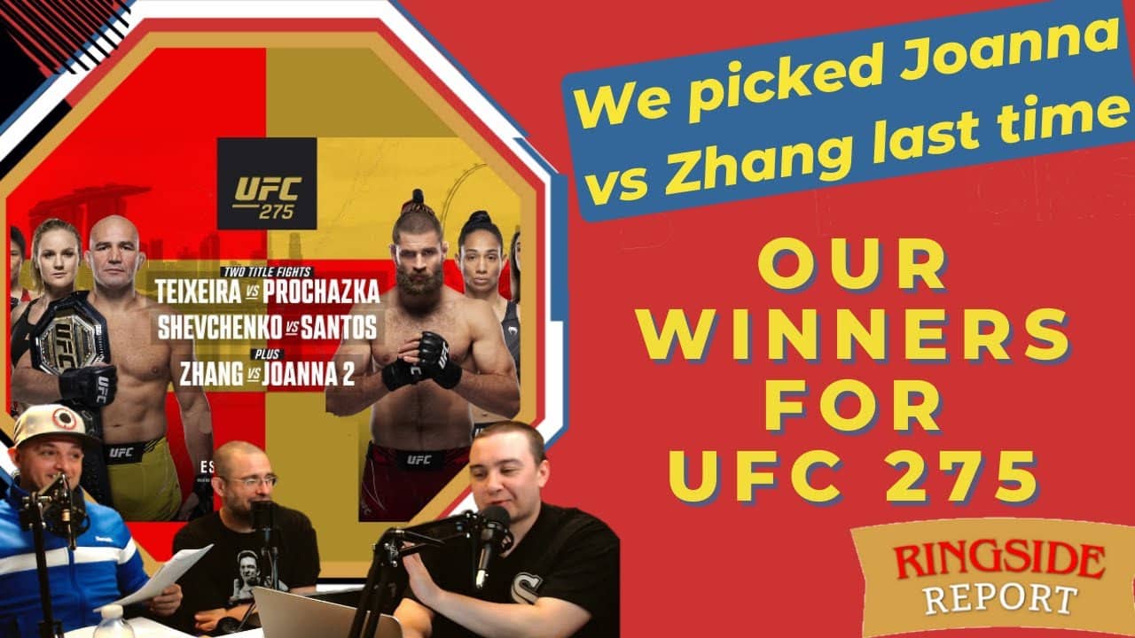 Ringside Report June 9: UFC 275 preview