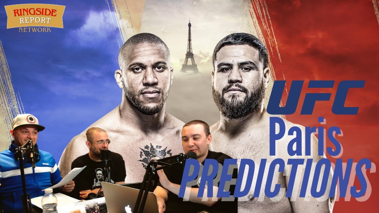 Ringside Report September 1: UFC Paris preview
