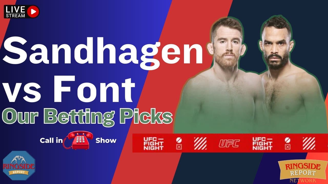UFC Sandhagen vs. Font Preview