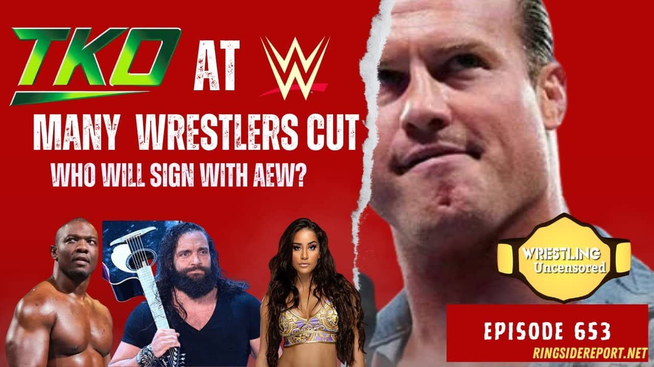 Wrestling Uncensored EP. 653: Major cuts in the WWE