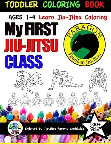 My First Jiu-Jitsu Class Coloring Book