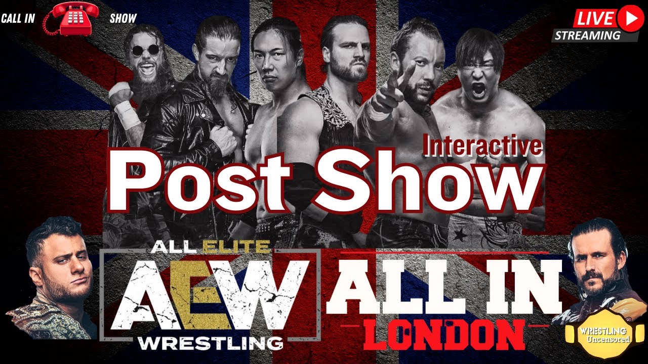 AEW All in 2023 Post Show