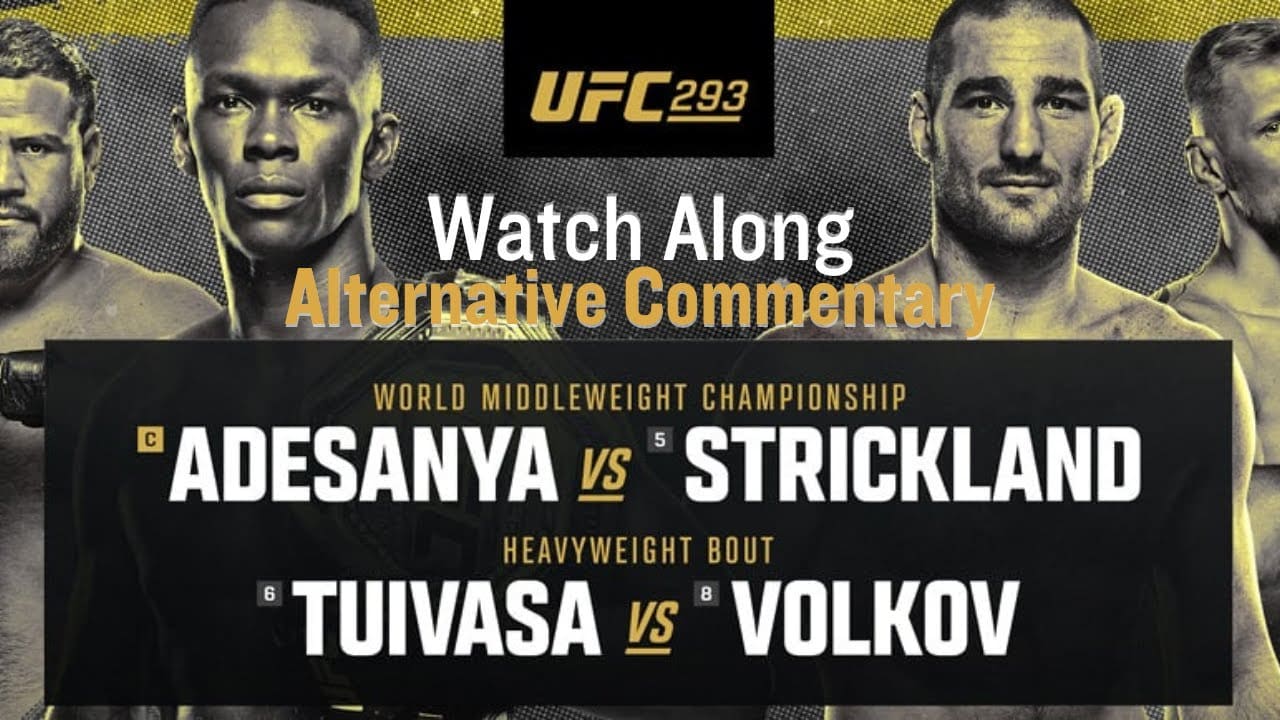 UFC 293 | Watch Along