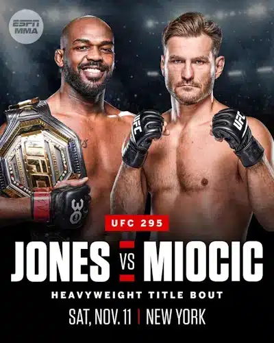 UFC295 Jones vs. Miocic
