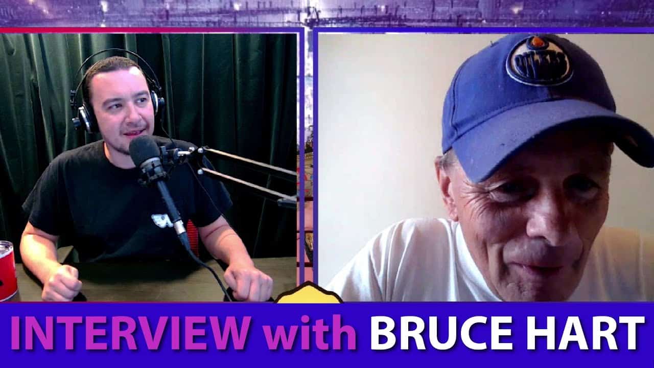Thumbnail for the interview between Dave Simon and Bruce Hart