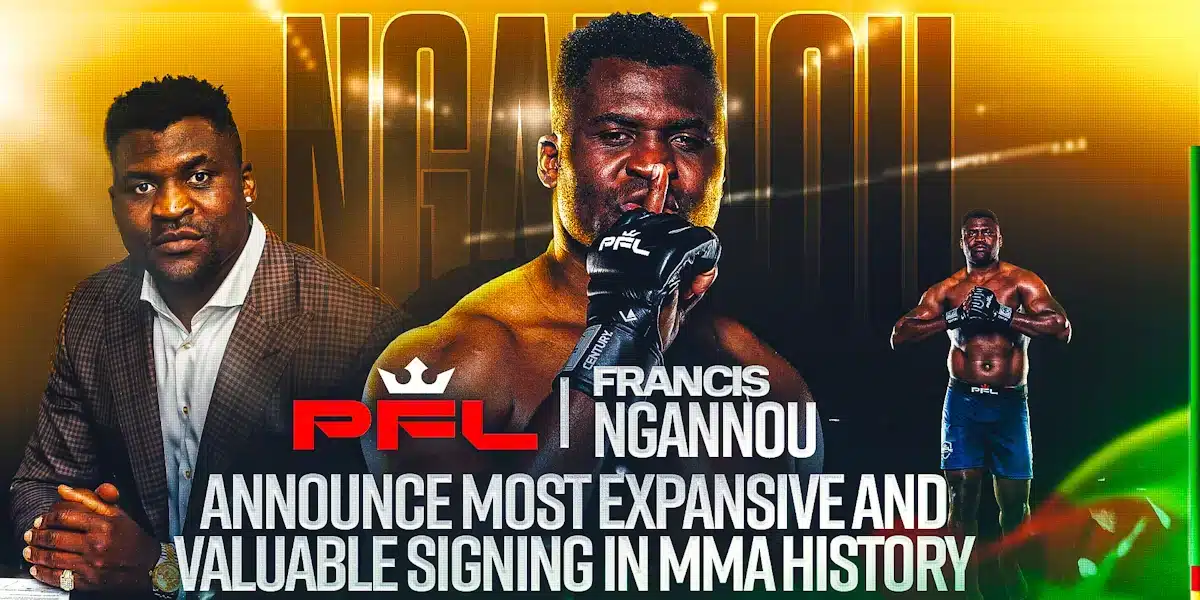 Francis Ngannou signed a big contract with PFL