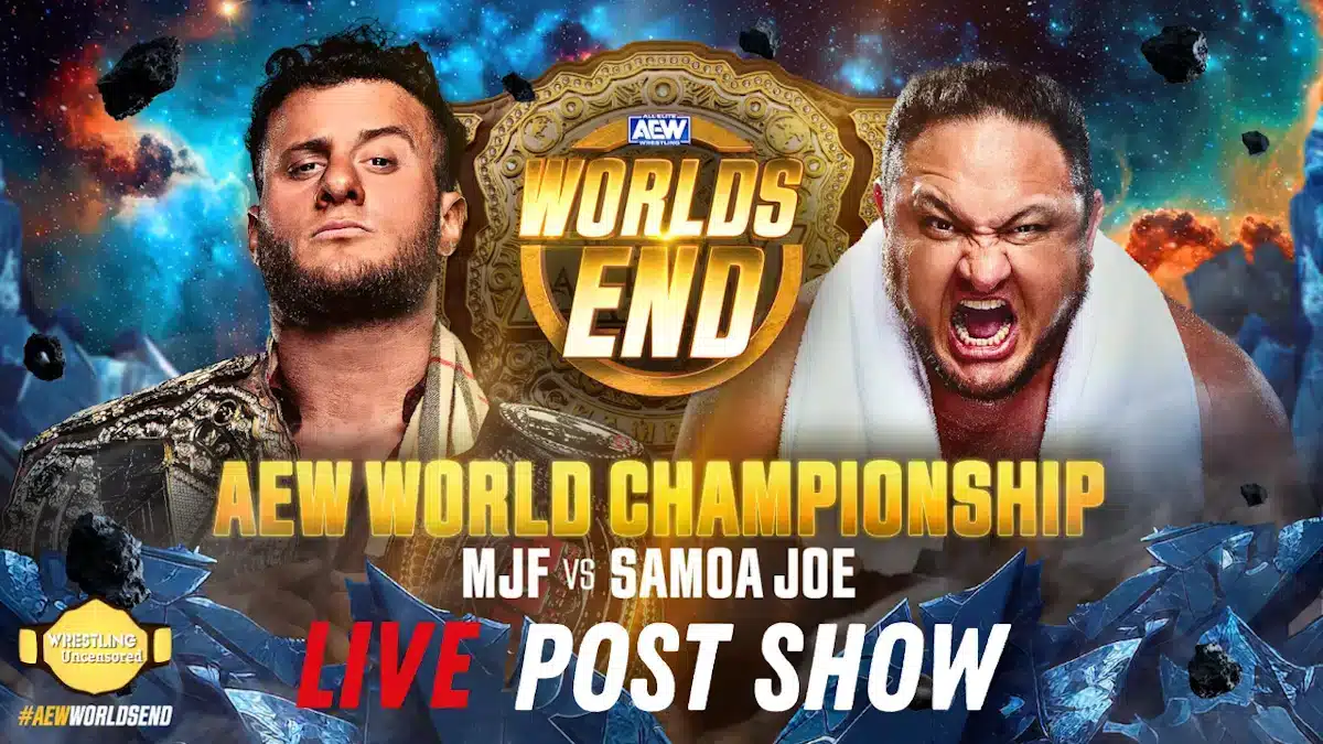 AEW Worlds End 2023 Post Show
