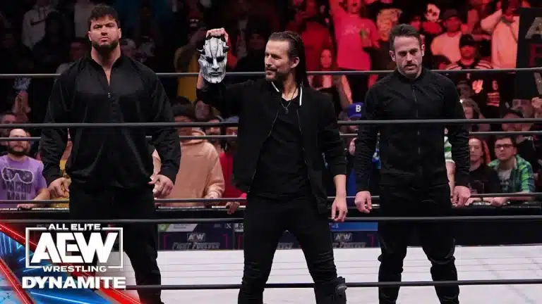 Adam Cole With The Undisputed Kingdom In The Aew Dynamite Ring Of January 3 2024 Is A Demonstration Of Aew Lacks Star Power