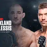 UFC 297 Betting predictions Strickland vs Du Plessis poster