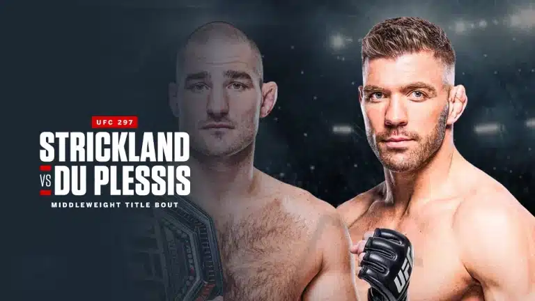 Ufc 297 Betting Predictions Strickland Vs Du Plessis Poster