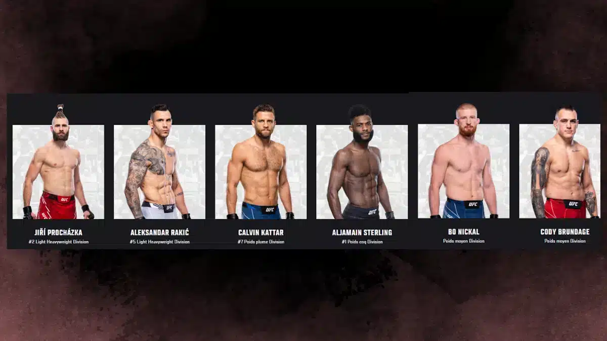 Fighters confirmed thus far to compete at UFC 300
