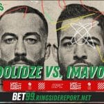 Thumbnail for the episode of Ringside Report MMA called UFC Vegas Dolidze v. Imavov Preview and Predictions