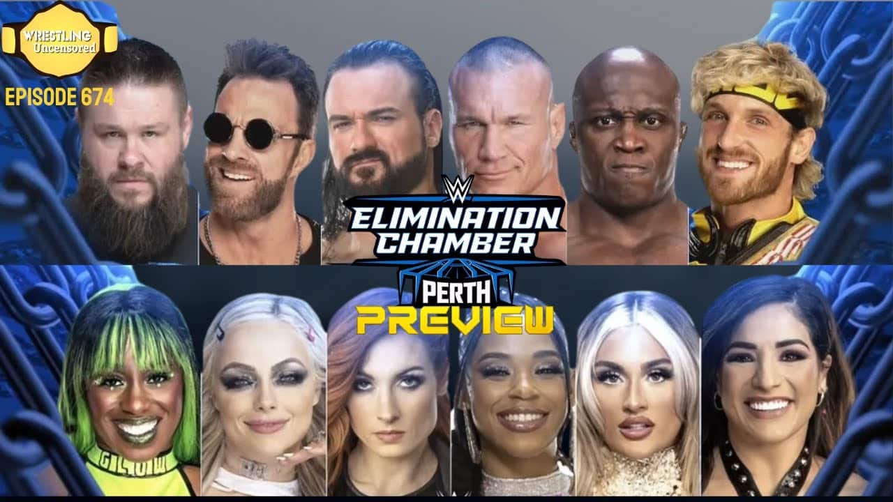On the Button WWE Elimination Chamber 2024 Predictions Video Thumbnail