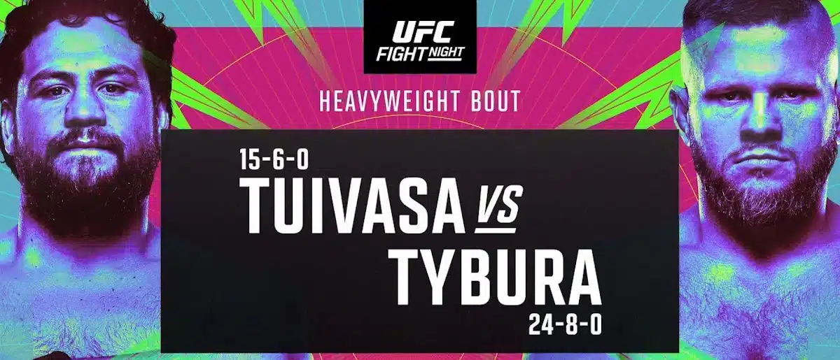 Poster for Tuivasa vs. Tybura