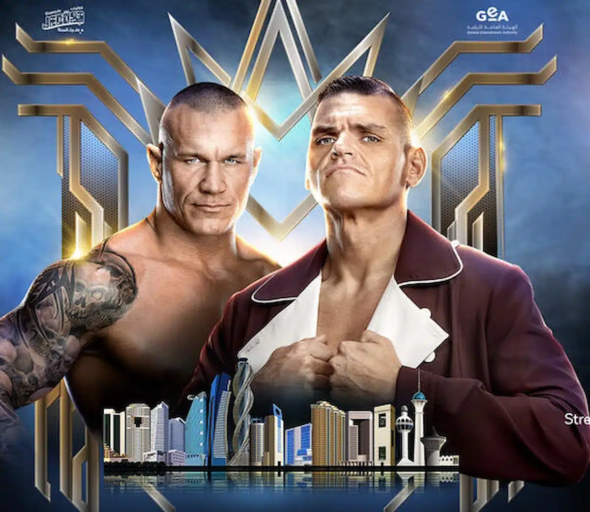 Poster For The King Of The Ring Final: Randy Orton Vs. Gunther.