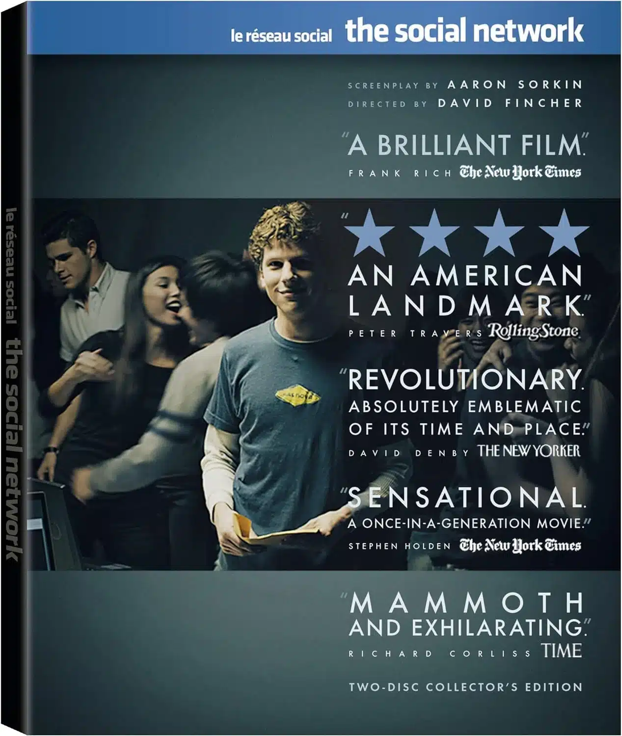 The Social Network: A Look at Facebook's Birth and Zuckerberg's Rise DVD cover