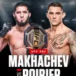 UFC 302 Makhachev-vs-Poirier poster