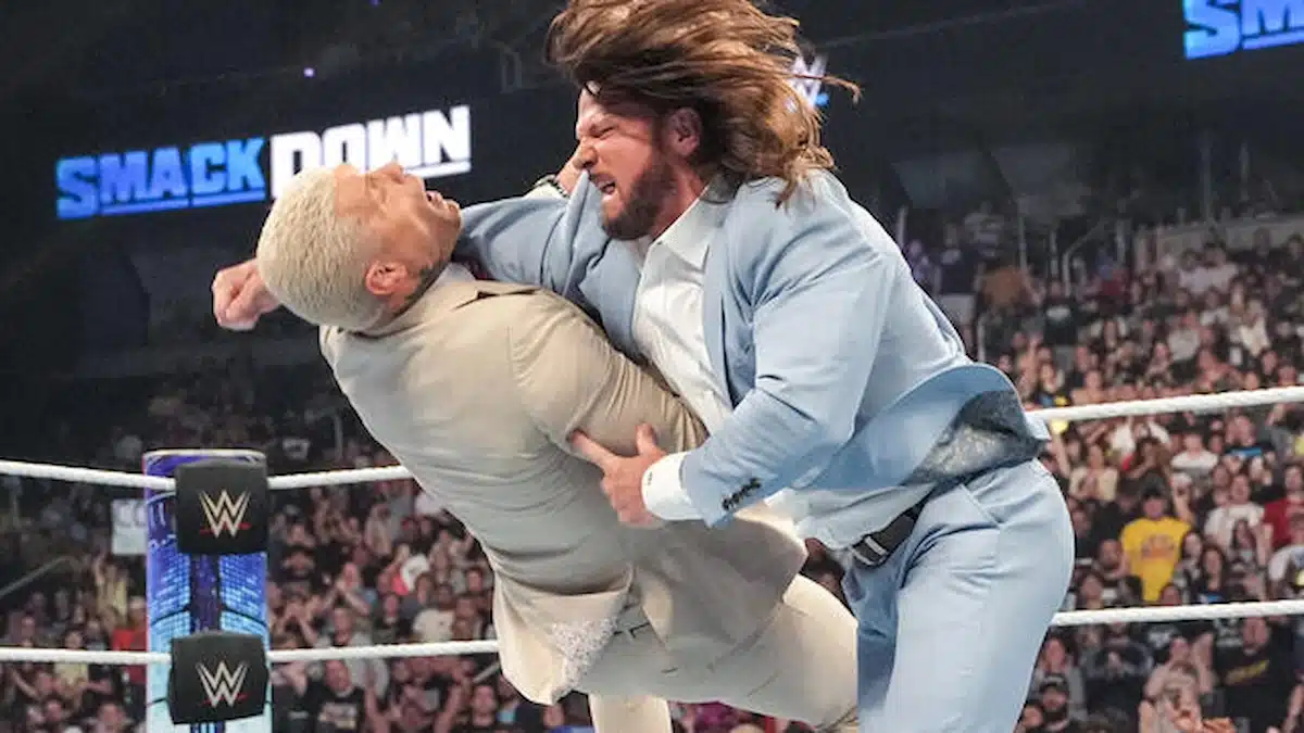 Aj Styles Attacks Cody Rhodes After A Retirement Announcement