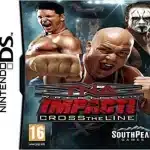 Box for the Nintendo DS version of TNA Impact: Cross The Line