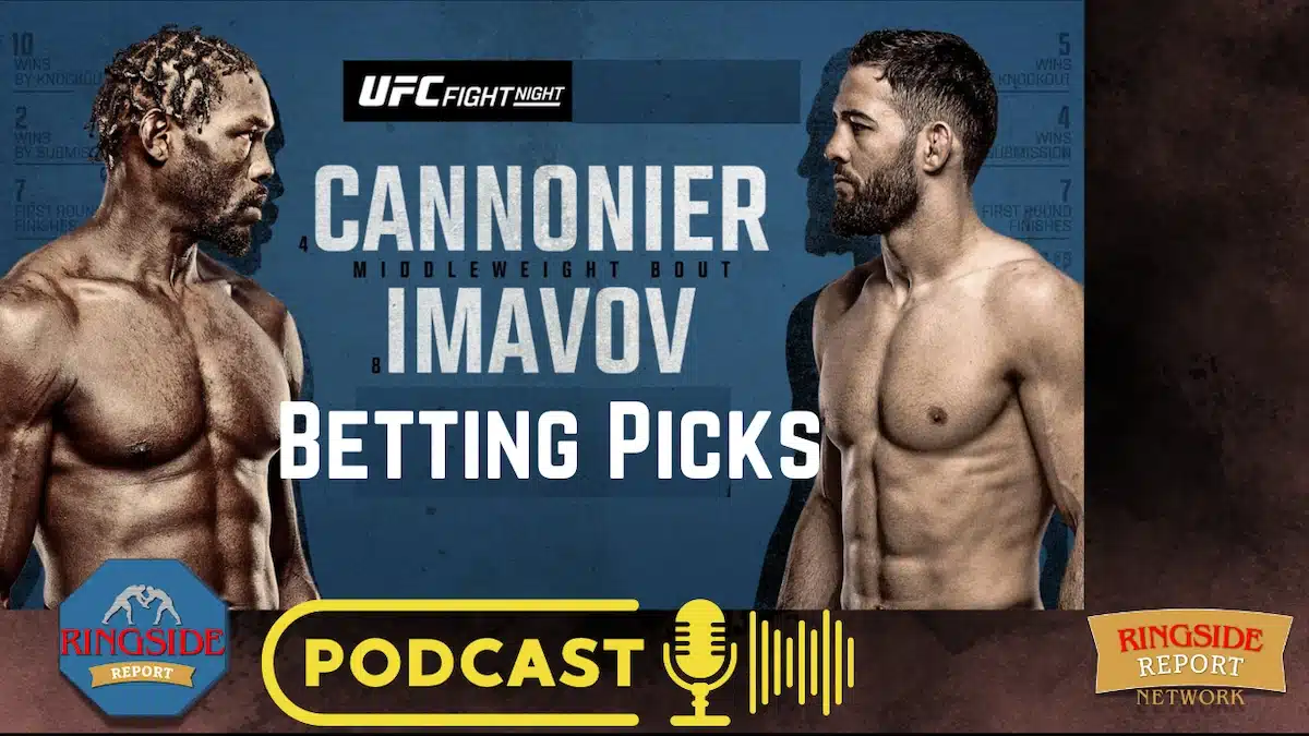 UFC Fight Night Cannonier vs. Imavov Betting Picks Podcast thumbnail