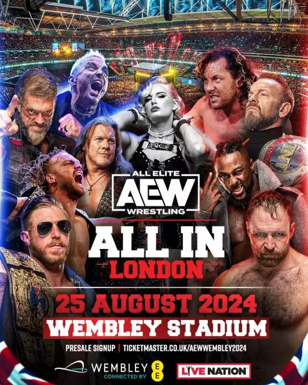 AEW All in 2024 Poster