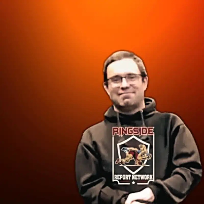 Fred Garcia on an orange background Fred Garcia On An Orange Background