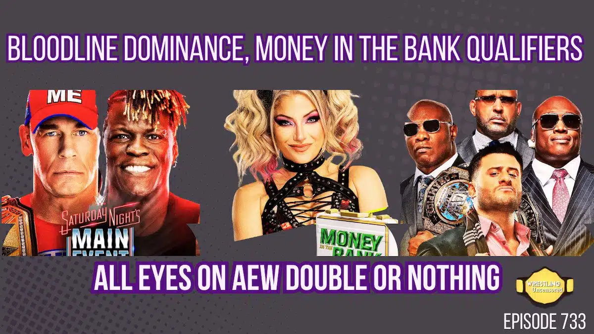 Wrestling Analysis & WWE/AEW Coverage 8 Double Or Nothing 2025 &Amp; Money In The Bank Qualifiers