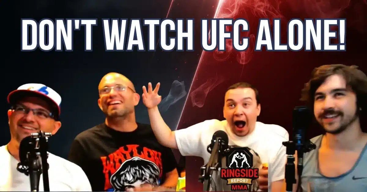 &Quot;Dave Simon, Fred Garcia, And Aj D'Alesio - Ringside Report Mma Hosts And Combat Sports Analysts