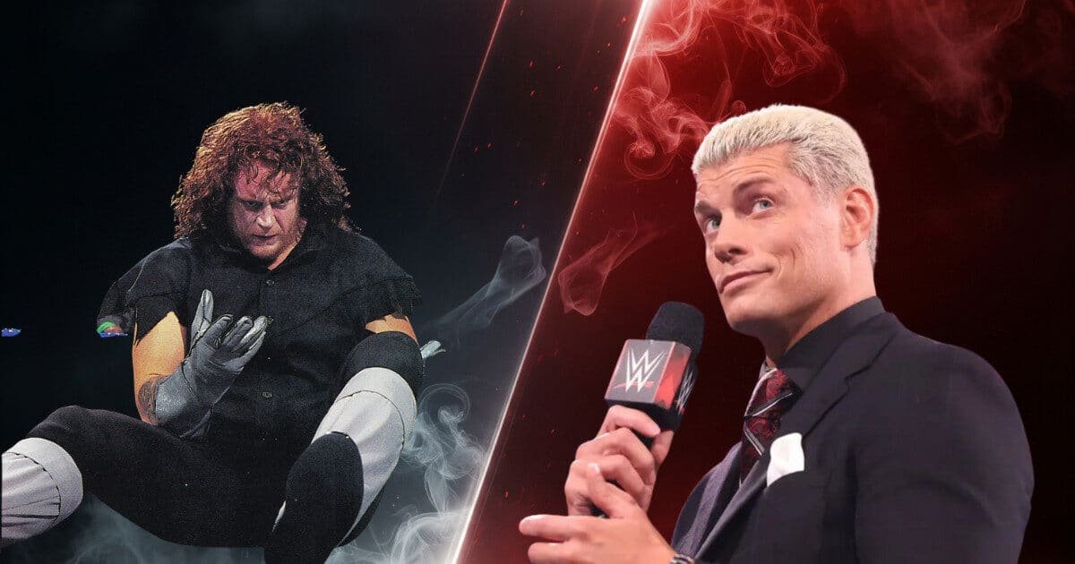 Cody Rhodes And The Undertaker Two Faces In Wwe