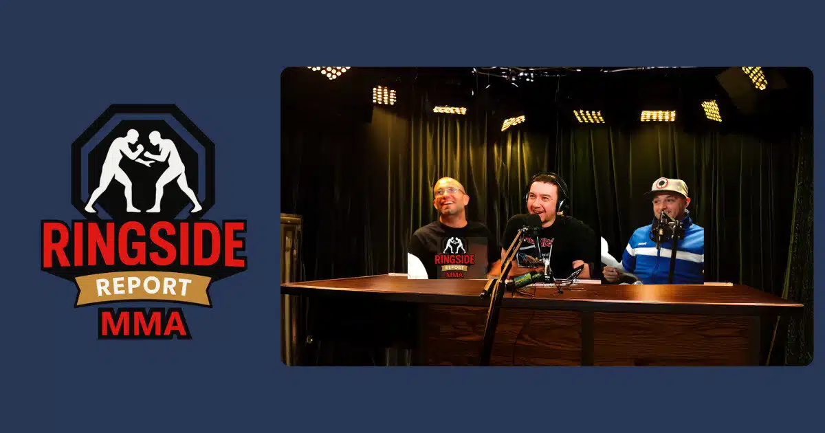 MMA News, Analysis and Predictions 1 Dave Simon, Fred Garcia, And Aj D&Amp;Apos;Alesio - Ringside Report Mma Hosts And Combat Sports Analysts