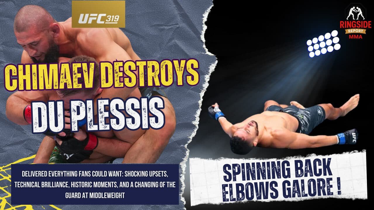 UFC 319 Delivered