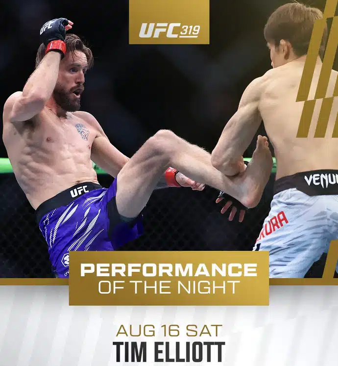 Tim Elliott Performance Of The Night