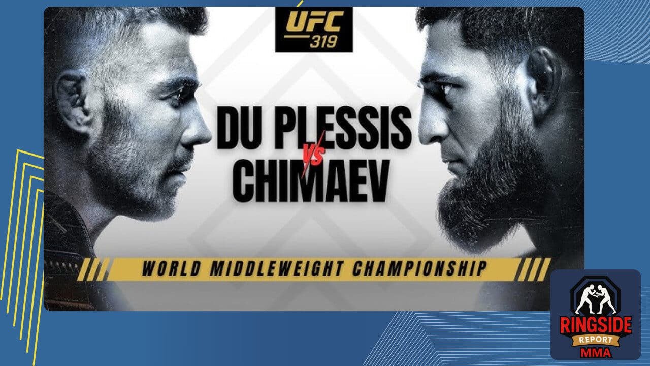 UFC 319 poster