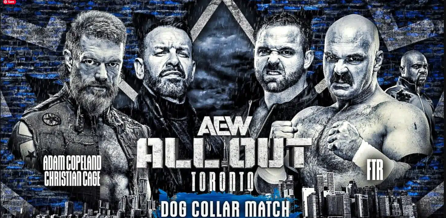 Aew All Out 2025 Poster