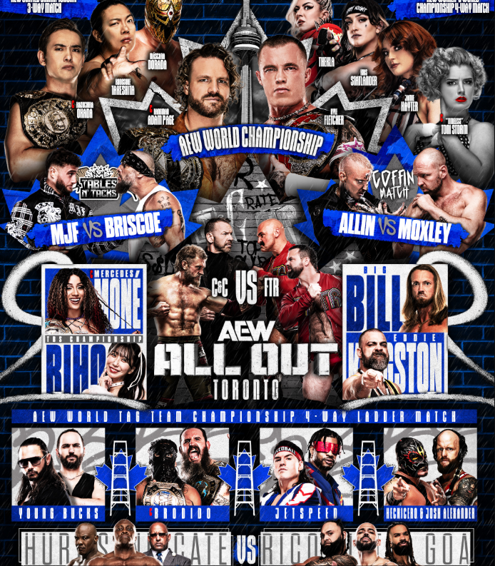 Why WWE's Product is Still More Compelling Than AEW's Chaos in 2025 3 Aew All Out 2025 From Toronto Poster