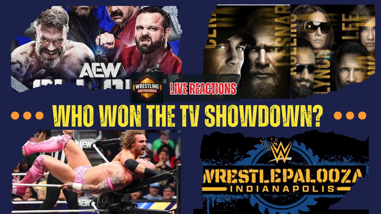 Why WWE's Product is Still More Compelling Than AEW's Chaos in 2025 4 Wrestlepalooza Live Reaction All Out Breakdown The Ultimate Ppv Showdown