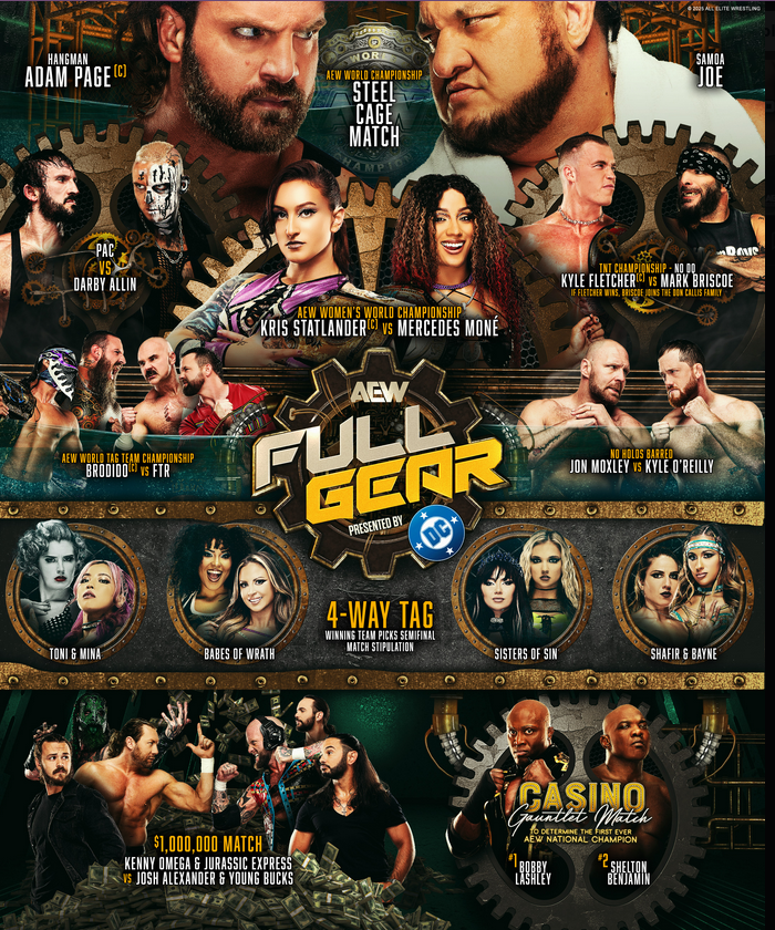 Aew Full Gear 2025 Competitors