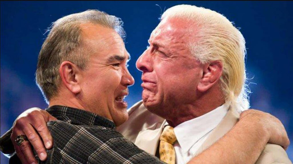 Ricky Steamboat And Ric Flair