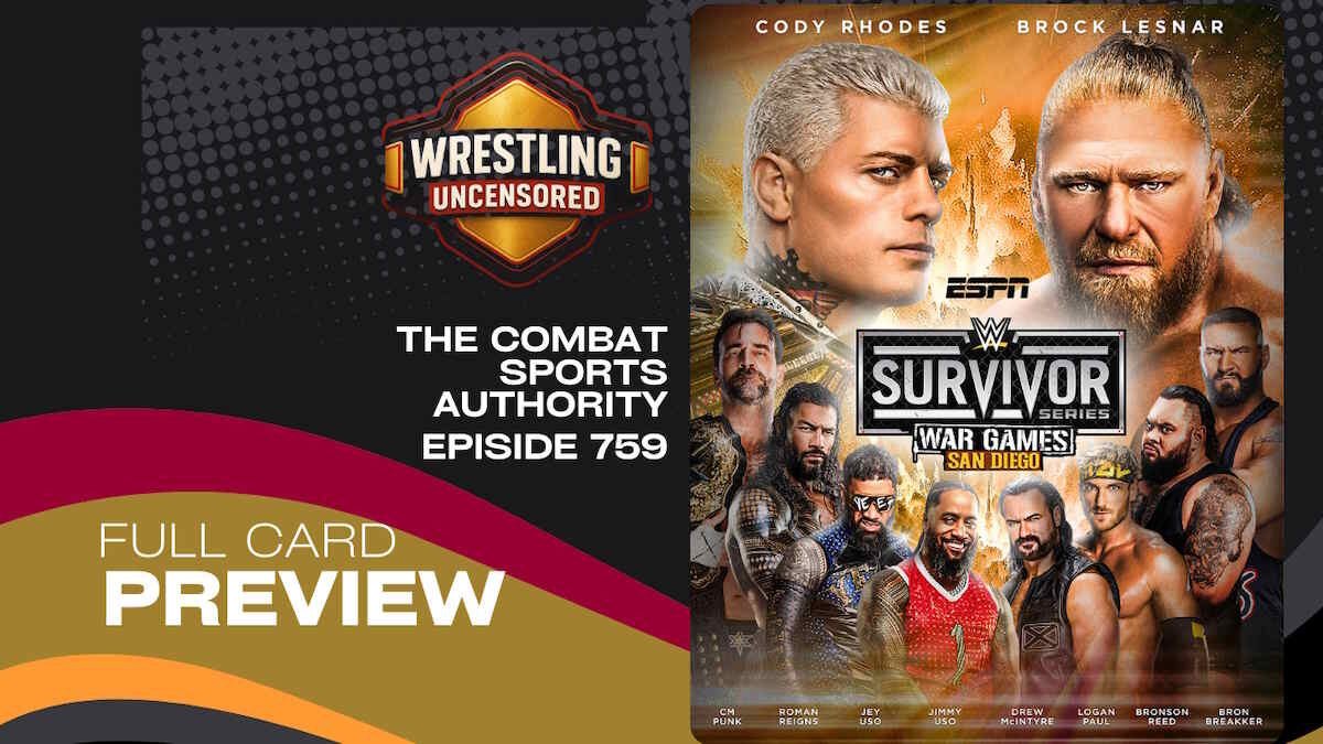 Wwe Survivor Series 2025 War Games Preview