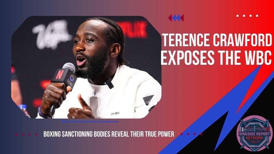 Terence Crawford exposes boxing sanctioning bodies