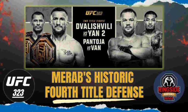 Ufc 323 Main Event Featuring Merab Dvalishvili Defending Bantamweight Title Against Petr Yan In Rematch At T-Mobile Arena Las Vegas