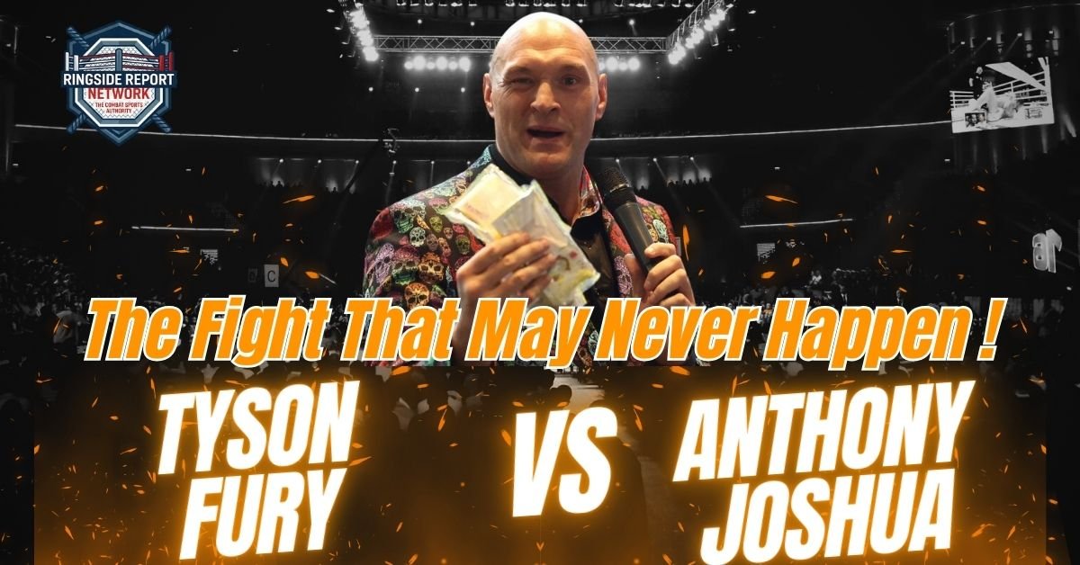 Fury vs Joshua Dead? Why Makhmudov Fight Signals the End Boxing match announcement between fighters.