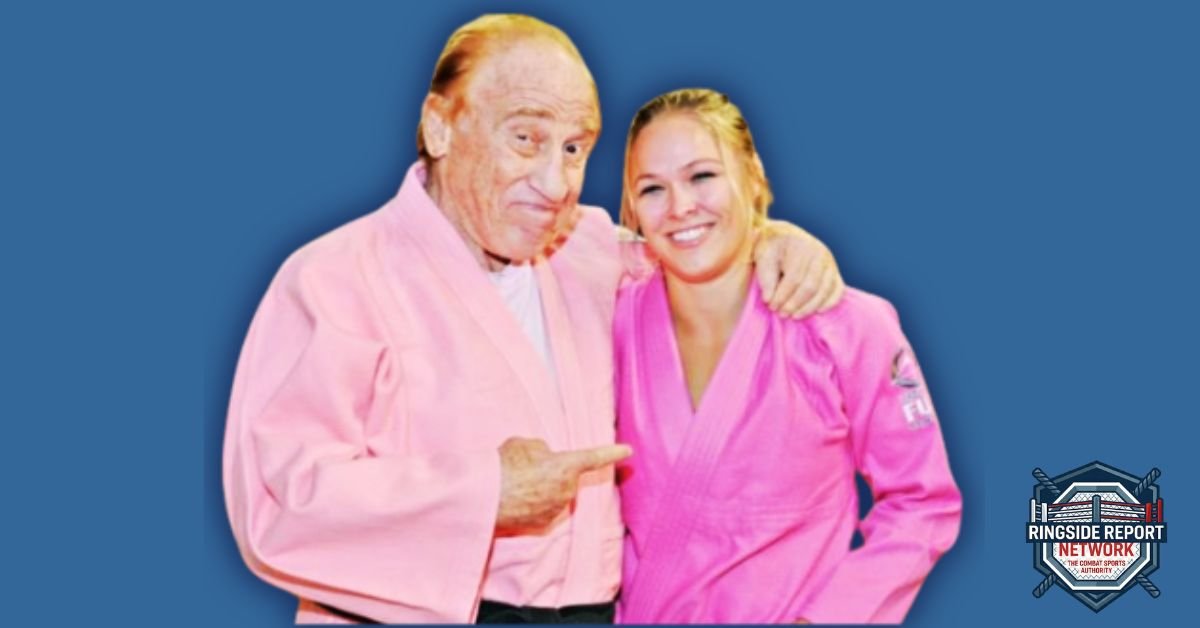 Gene LeBell: The Godfather of Grappling with Ronda Rousey in his signature pink gi