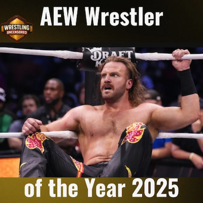 Hangman Adam Page Aew Wrestler Of The Year 2025