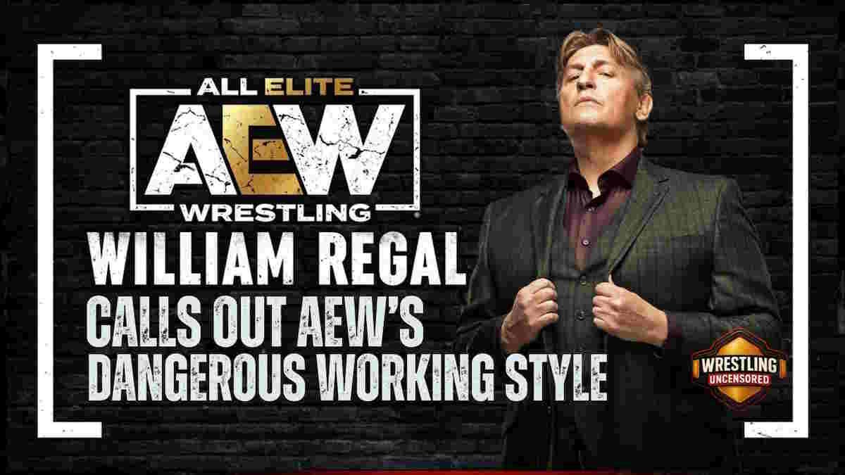 William Regal Called Out Aew'S Dangerous Working Style