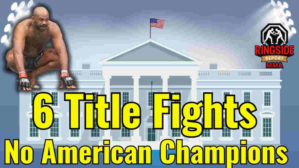 Ufc White House Card Predictions: Jon Jones Injured, Zero American Champions &Amp; Title Fight Overload Mma Event At The White House Backdrop