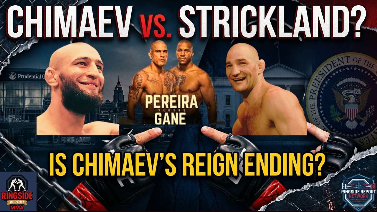 Sean Strickland Goes Off Before UFC 328 — Plus Full UFC Perth Preview Chimaev vs. Strickland fight promotion