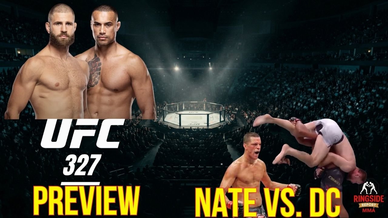 UFC 327 Preview: A Stacked Card, Two Vacant Belts, and DC Destroying Nate Diaz With Receipts